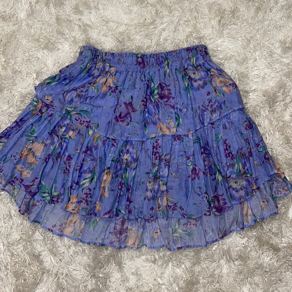 Beautiful ruffle mini skirt LOVESHACKFANCY